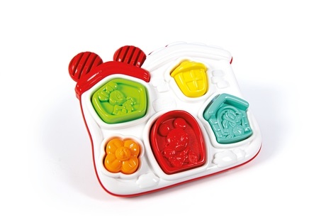 Clementoni Disney Baby Casetta Forme e Colori con Baby Mickey, Baby Minnie e Pluto
