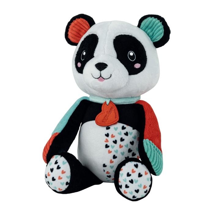 Clementoni Love Me Panda 17656 - Peluche Neonato Interattivo con Melodie e Lavabile in Lavatrice