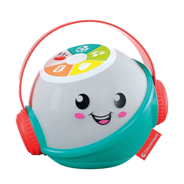 Clementoni Dixi Musica e Parole 17735 - Gioco Interattivo Smart Speaker per Bambini 9-36 Mesi con Luci e Microfono