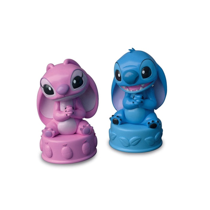 Clementoni Soft Clemmy Stitch Activity Bus - Veicolo Giocattolo Sensoriale per Bambini 18 Mesi con 8 Mattoncini Morbidi