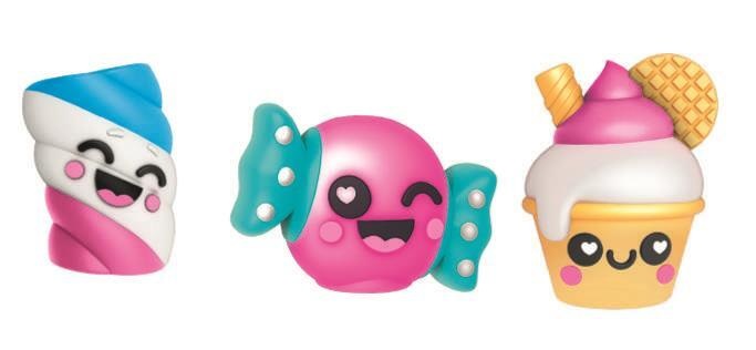 Clementoni Idea - Create Your Pens Sweety, Kit Creativo per Bambini 6 Anni con 3 Penne Personalizzabili e Decorazioni