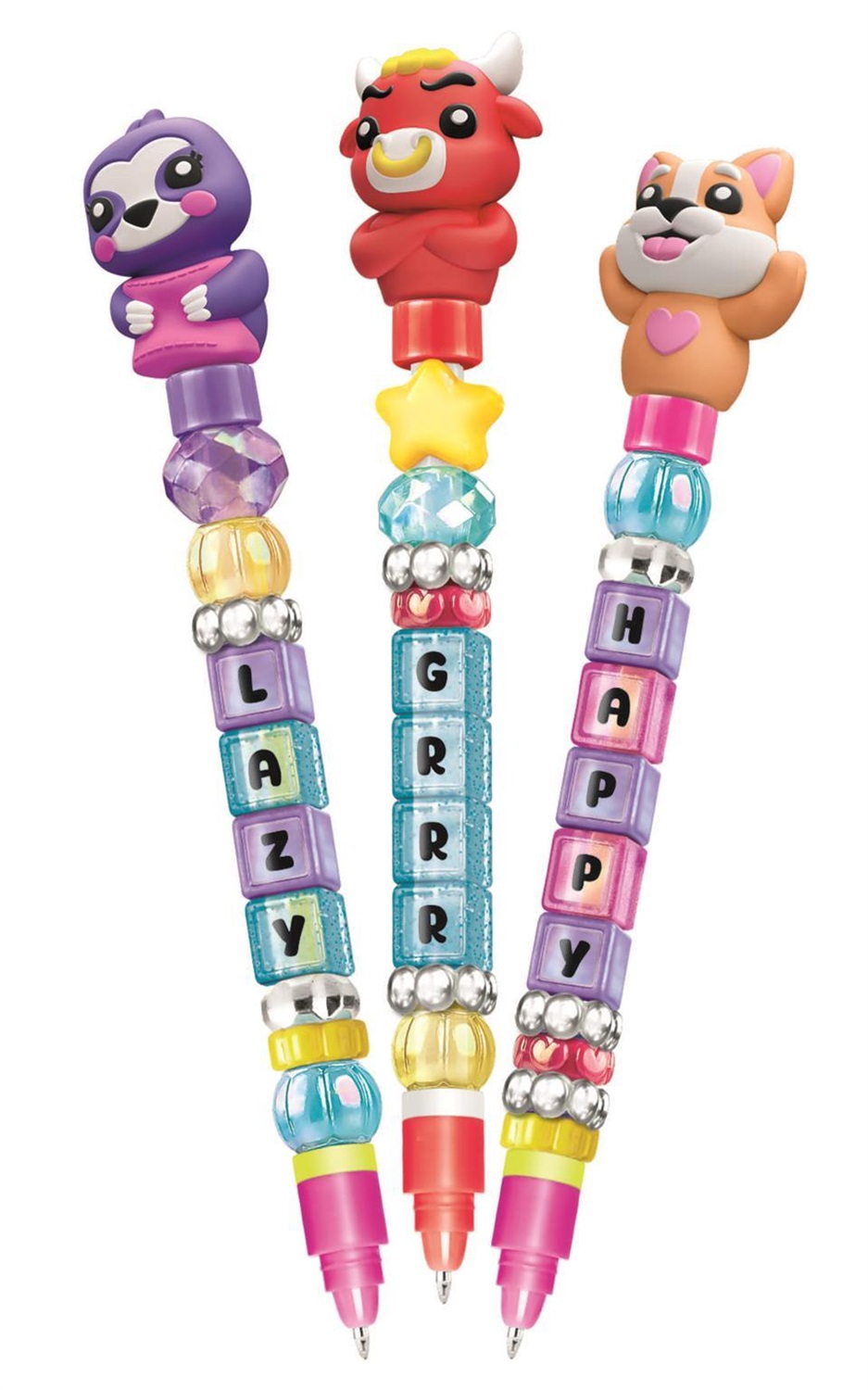Clementoni Idea - Kit Creativo Mini Lab Penne Message Feelings per Bambini 6 Anni