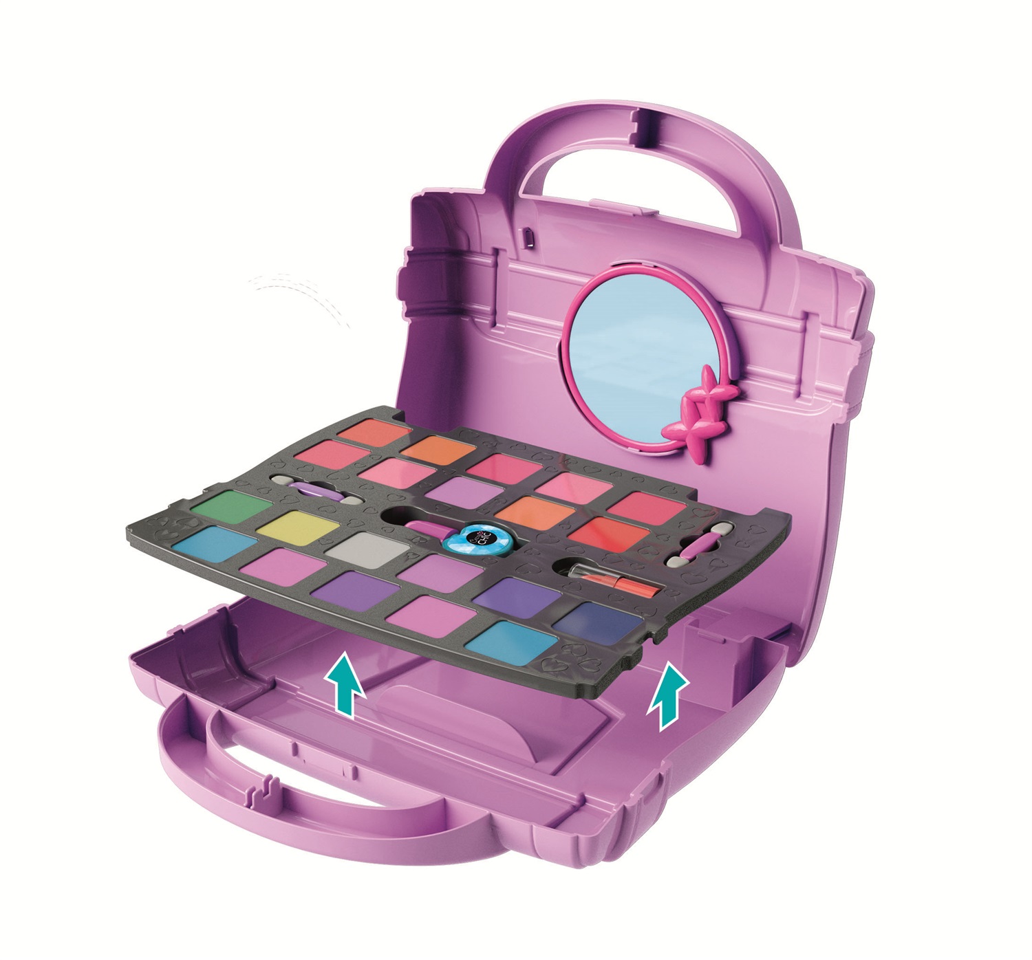 Clementoni Crazy Chic 18665 Miss Bag - Borsetta per Makeup con Trucchi e Design alla Moda