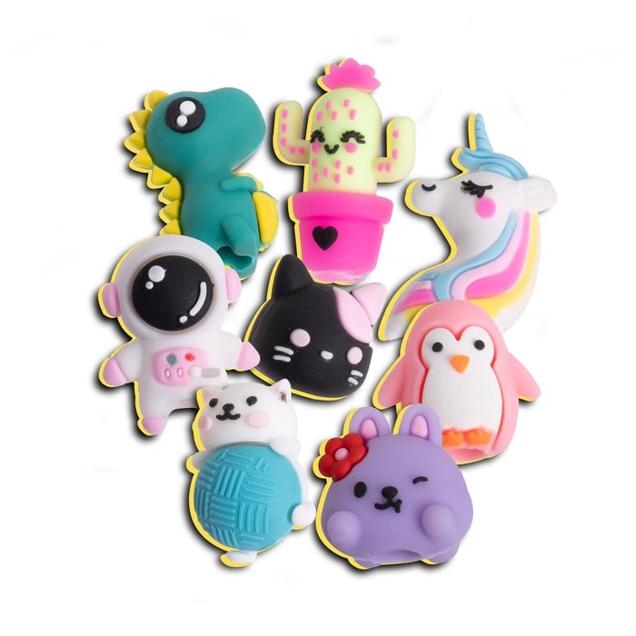 Clementoni Kit creativo con penna - Set per creare e decorare 10 penne, sviluppa creatività e destrezza manuale