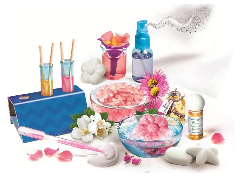 CLEMENTONI - Laboratorio dei Profumi: Gioco Educativo per Creare Profumi Personalizzati con Ingredienti Naturali