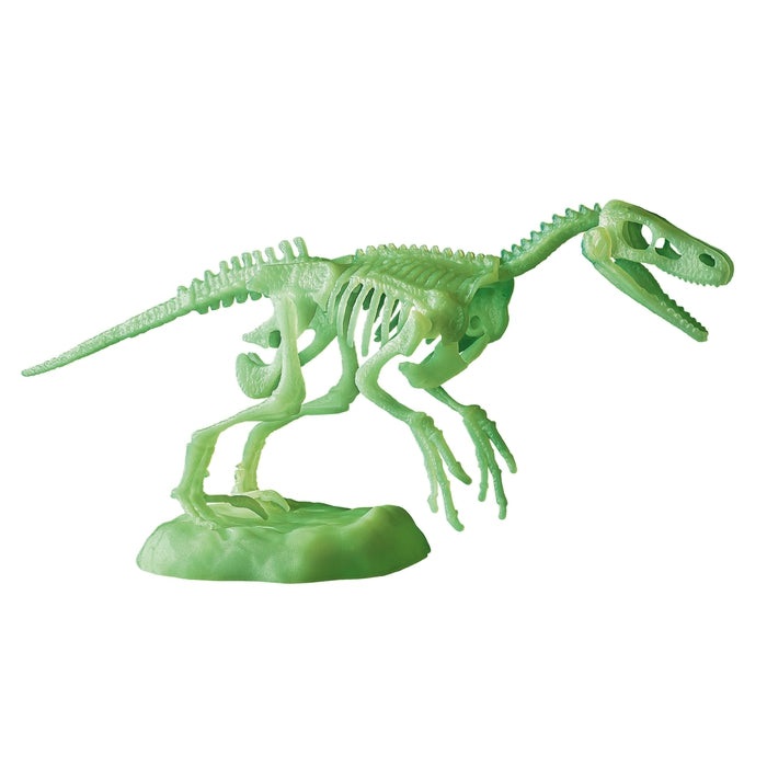 Clementoni 19227 Archeogiocando Velociraptor - Gioco Scientifico con Kit Fossili da Scavare e Assemblare per Bambini a Partire da 7 Anni