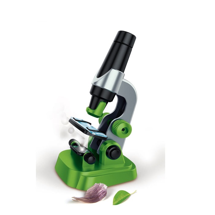 Clementoni - 19347 - Il Mio Primo Microscopio Ottico 150X - Laboratorio Microscopio Portatile per Bambini dagli 8 Anni, Include Strumentazione da Laboratorio, Made in Italy