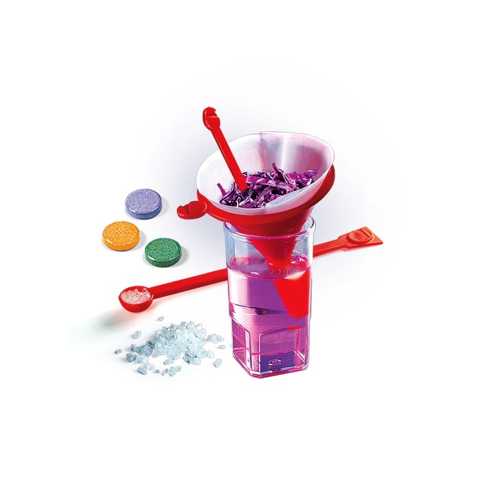 Clementoni Scienza & Gioco - Laboratorio di Chimica per Bambini 8 Anni, Kit Educativo con Esperimenti e Strumenti Scientifici, Made in Italy, Lingua Italiana, Cod. 19378