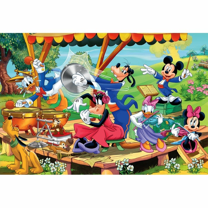 Clementoni Supercolor 24218 Puzzle Maxi 24 Pezzi Mickey Mouse e Friends - Made in Italy, per Bambini 3 Anni