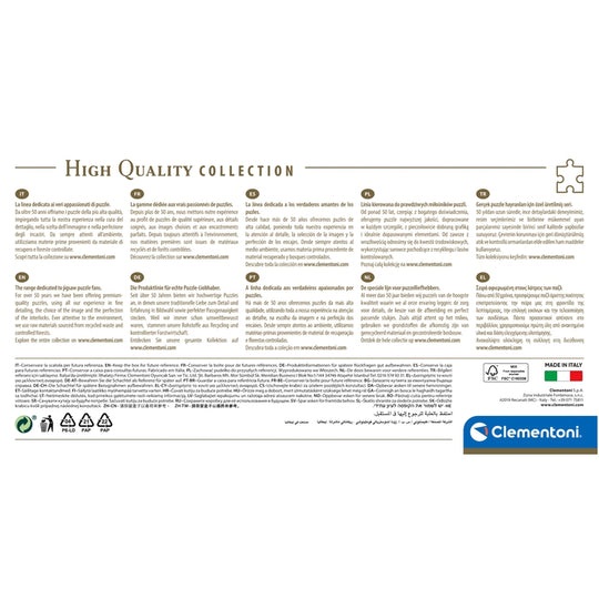 Clementoni Puzzle Panorama Harry Potter 1000 Pezzi - Made in Italy, Dimensioni 98 x 33 cm, Multicolore