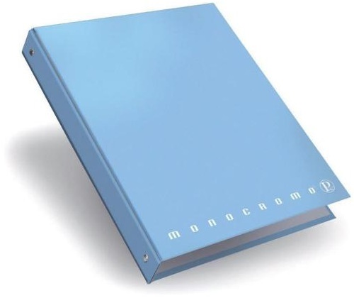 Pigna Raccoglitore Monocromo 4 Anelli A5 18,5x22 cm 25mm - Confezione da 5 Pezzi