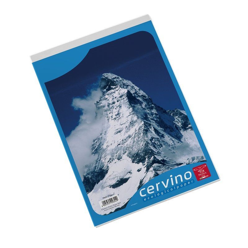 Pigna Cervino Quaderno A6 - 50 Fogli Quadretti 5mm - Rilegatura a Punto Metallico - Confezione da 20 Pezzi