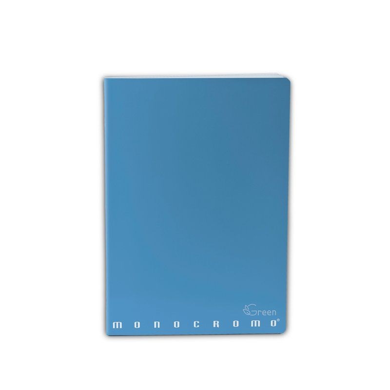 Pigna 02309781R Maxi Quaderno A4 Monocromo Green 42 Fogli 80 gr Righe 1R Confezione da 10