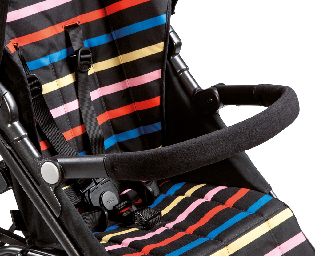 Peg Perego Frontalino Pliko Mini Nero - Accessorio Sicurezza per Passeggino