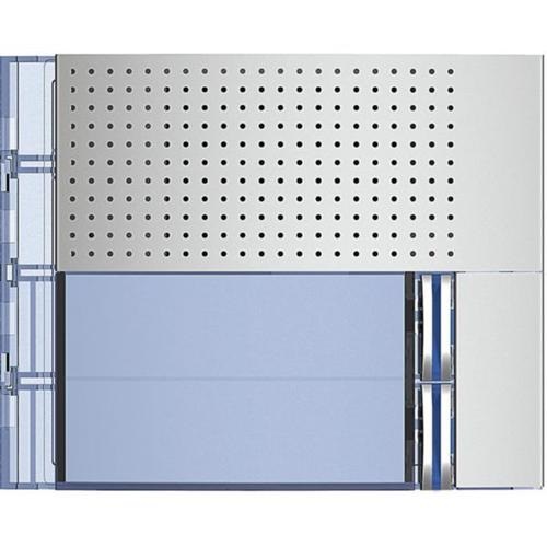 BTicino SFERA New - Frontale Fonico Base con 2 Pulsanti e Finitura Allmetal
