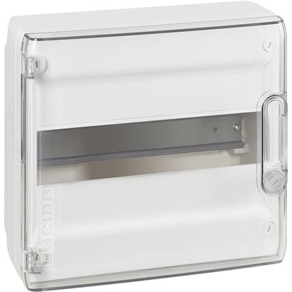 BTICINO F305PT12 Centralino da Parete 12 Moduli IP40 con Porta Trasparente