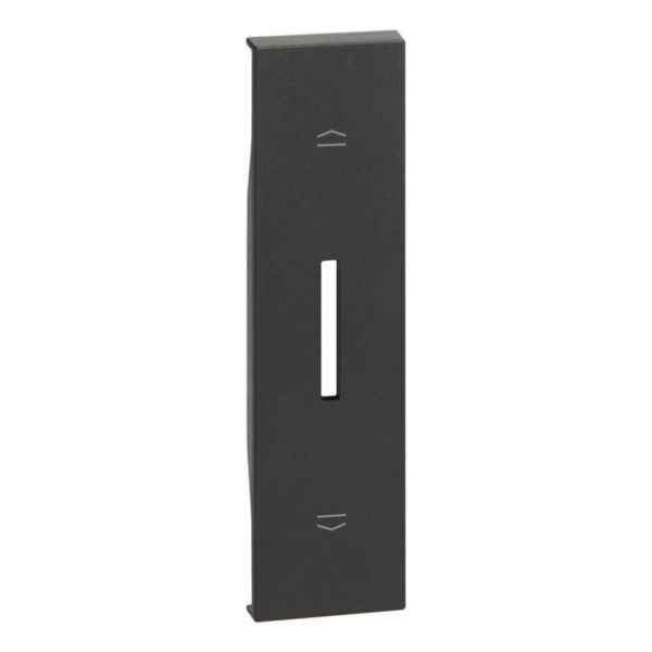 BTicino Living Now KG06 - Cover per Comando Tapparelle 1 Modulo, Colore Nero