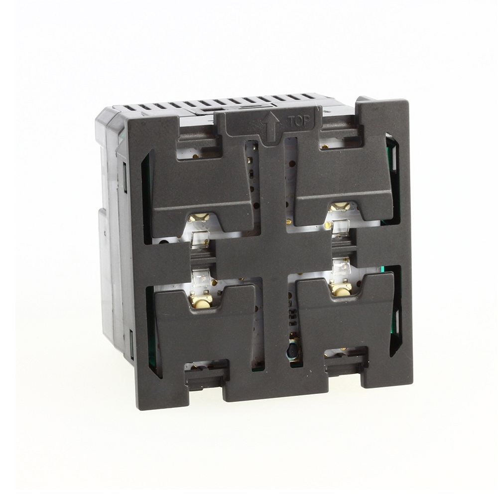 Bticino K4672M2S Attuatore Living Now per Automazione Tapparelle - Comando Locale e Remoto, 2 Relè Interni, Funzione SU/GIÙ, Scenari Programmati, 2 Moduli da Incasso