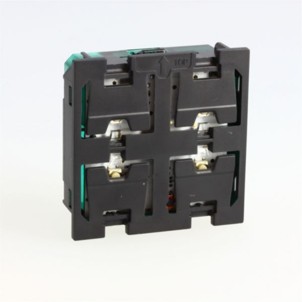BTicino K4652M2 Comando 2 Moduli per Gestire Funzioni ON/OFF e SU/GIÙ Tapparella - Serie Living Now