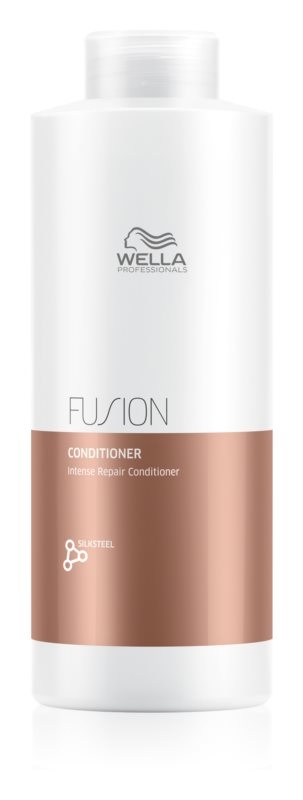 Wella Professionals Fusion Intense Repair Balsamo Riparatore 1000 ml - Riparazione Intensa per Capelli Danneggiati con Aminoacidi della Seta
