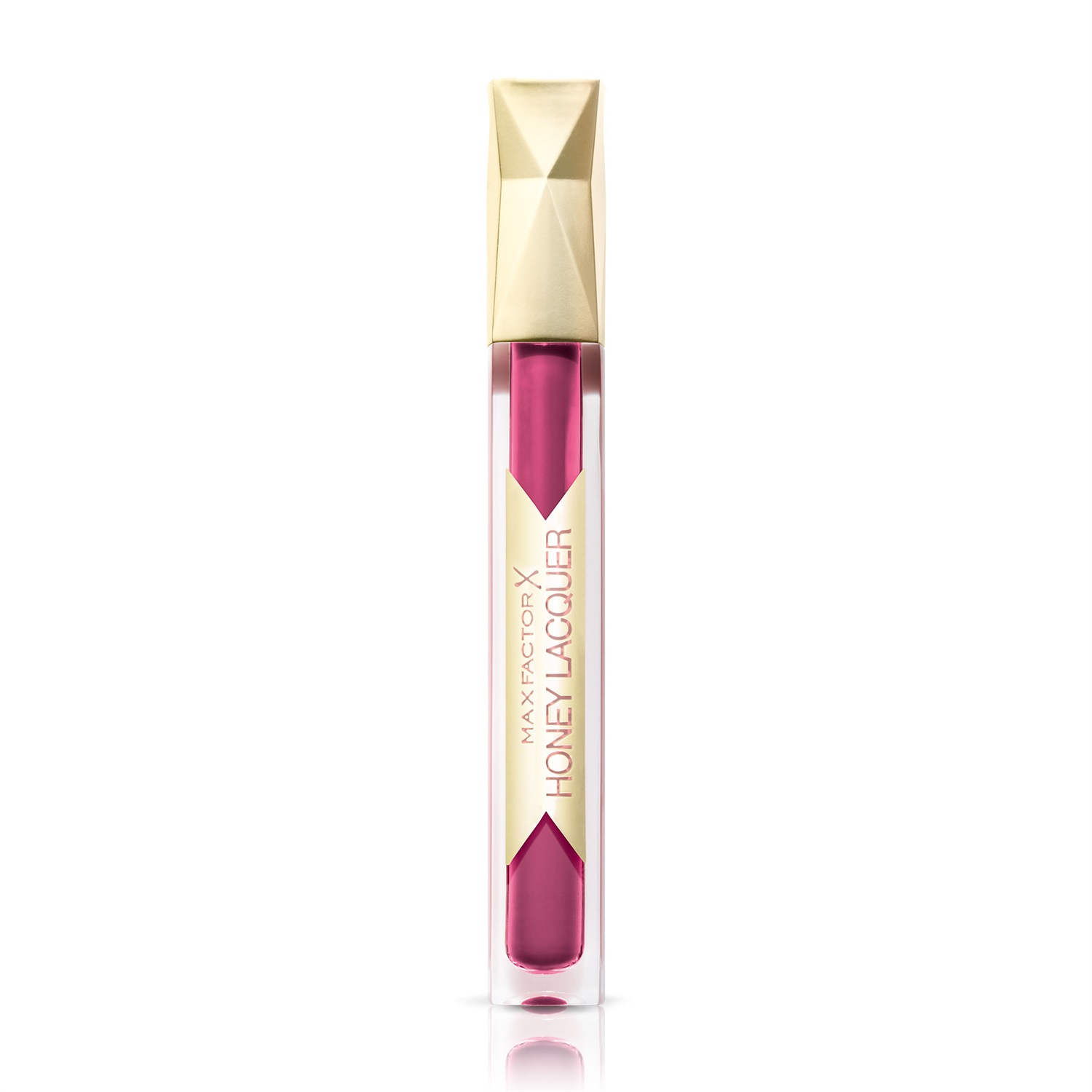 Max Factor Honey Lacquer 3in1 Rossetto Liquido, Finish Brillante, Formula Idratante, 35 Blooming Berry, 3.8 ml