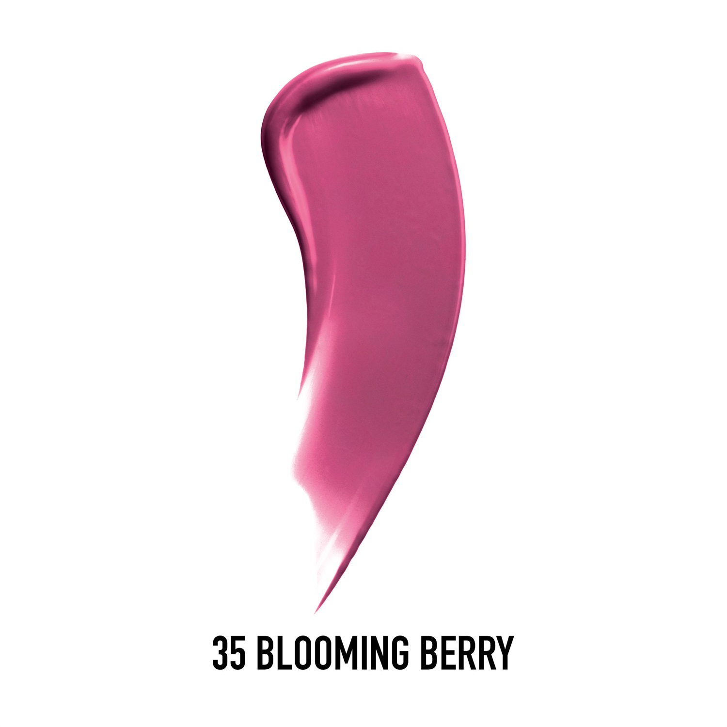 Max Factor Honey Lacquer 3in1 Rossetto Liquido, Finish Brillante, Formula Idratante, 35 Blooming Berry, 3.8 ml