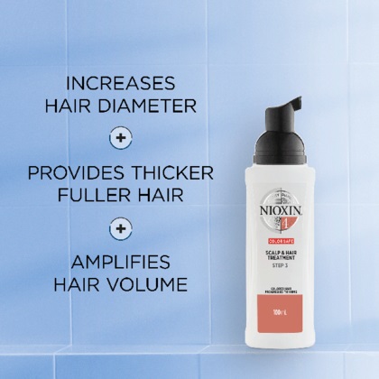 NIOXIN Sistema 4 Trattamento per il Cuoio Capelluto 100 ml - Per Capelli Colorati con Diradamento Avanzato