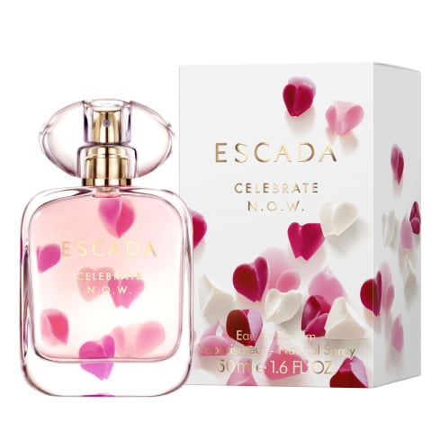 Escada Celebrate N.O.W Eau de Parfum 50 ml - Fragranza Floreale Ambrata con Note di Zenzero e Cannella