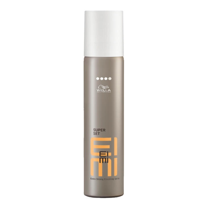 Wella EIMI Super Set 75ml - Spray Fissante Extra Forte per Capelli, Protezione da Umidità e Calore, Livello di Tenuta 4
