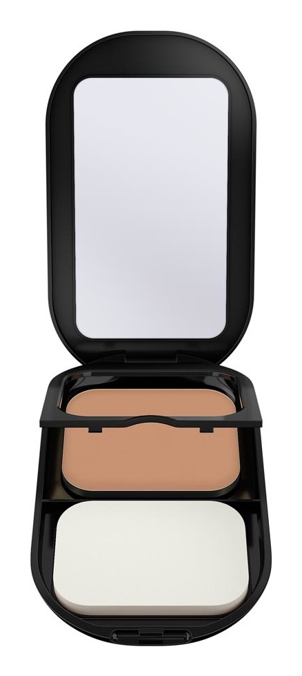 Max Factor Facefinity Compact Fondotinta Compatto in Polvere 005 Sand, 10g - Finish Opaco, Idratante e Anti-Lucido con Coprenza Medio-Bassa