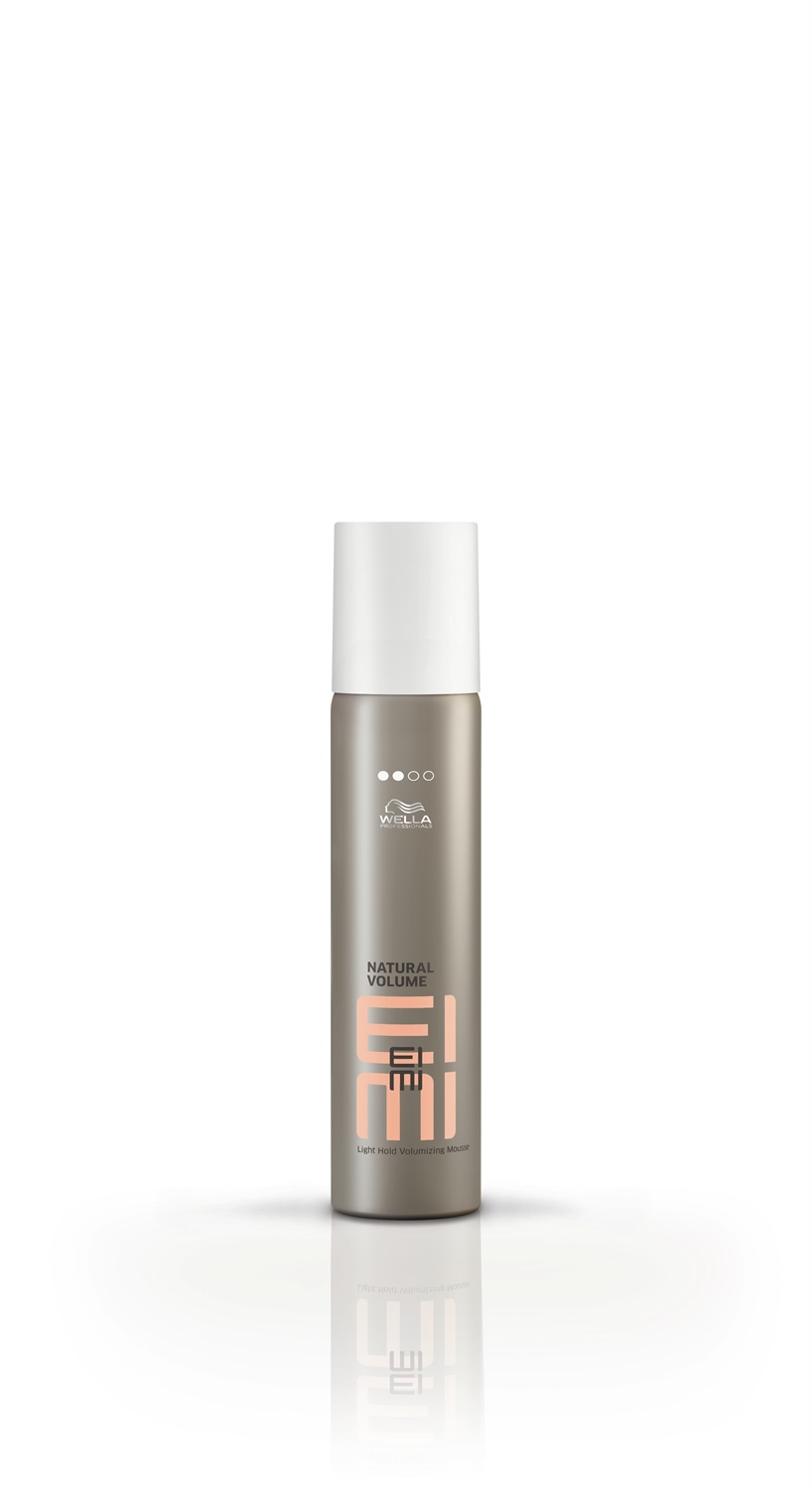 Wella EIMI Natural Volume Mousse Volumizzante 75 ml - Protezione dal Calore e Morbidezza per Tutti i Tipi di Capelli