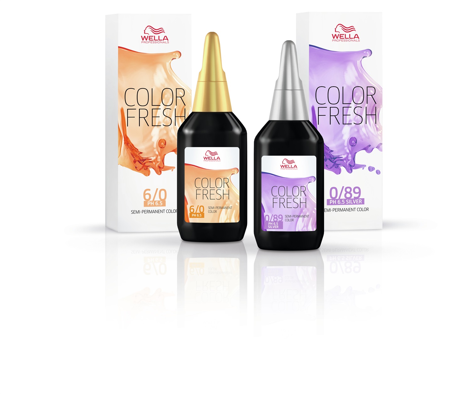 Wella Professionals Color Fresh Riflessante Istantaneo 5/56 Castano Chiaro Mogano Violetto - 75ml