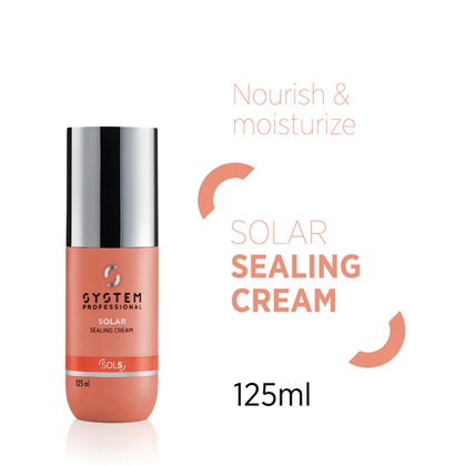 Wella Solar Sealing Cream - Crema Protettiva Solare Nourissante 125 ml per Nutrimento e Protezione dai Raggi UV