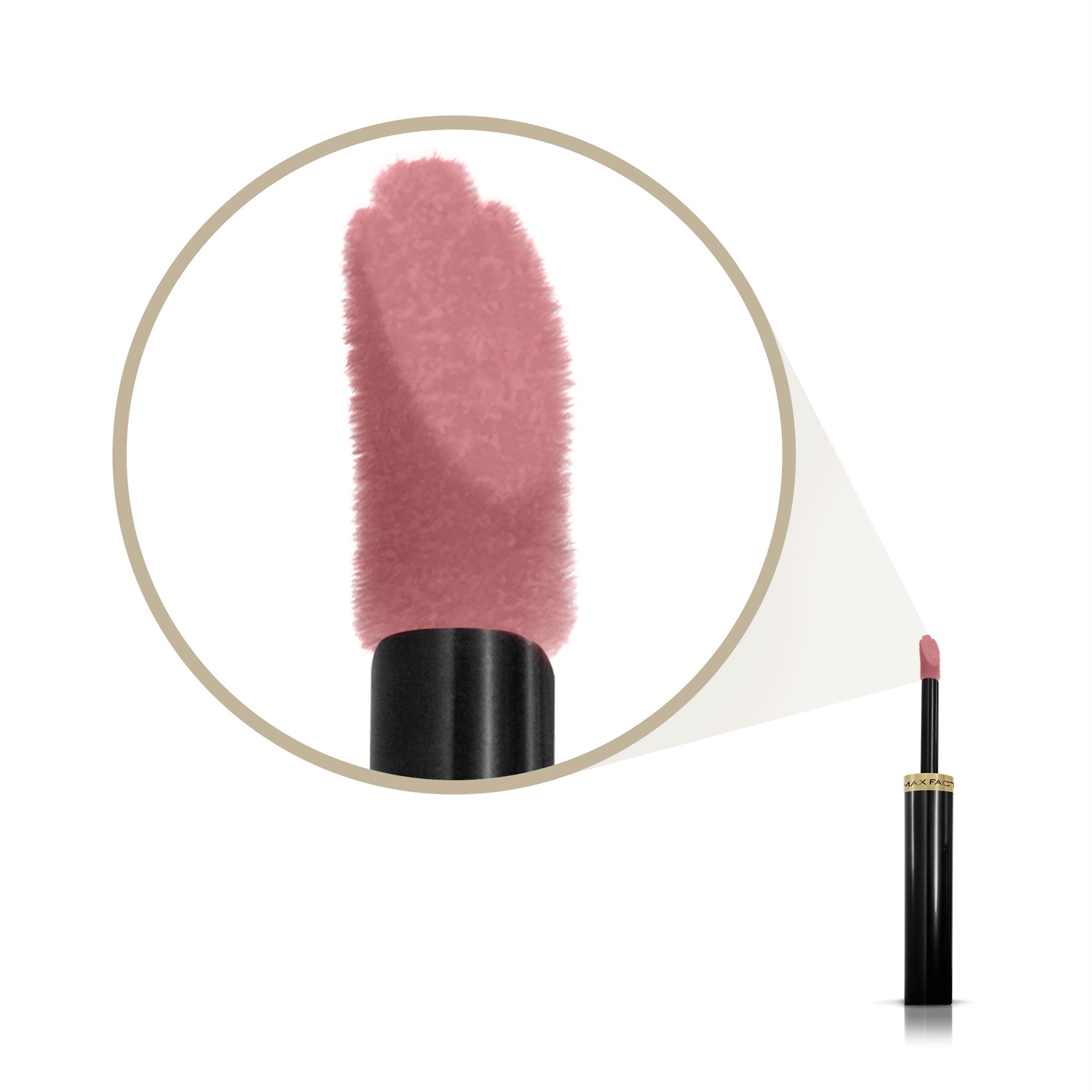Max Factor Lipfinity Lip Colour 4.2g - Rossetto Bifasico Pearly Nude con Colore Intenso e Balsamo Idratante