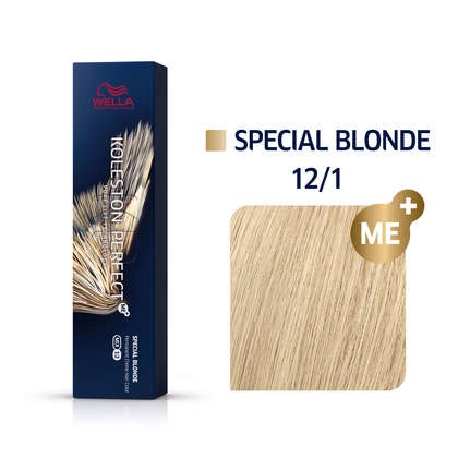 Wella Koleston Perfect Me Special Blonds 12/1 - Colore per capelli Biondo 60 ml con tecnologia ME