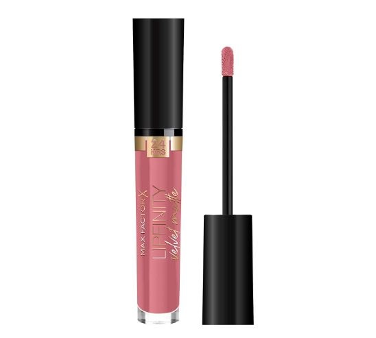 Max Factor Lipfinity Velvet Matte Rossetto Liquido 020 Coco Creme, 3,5 ml - Opaco, Idratante, Waterproof e No Transfer