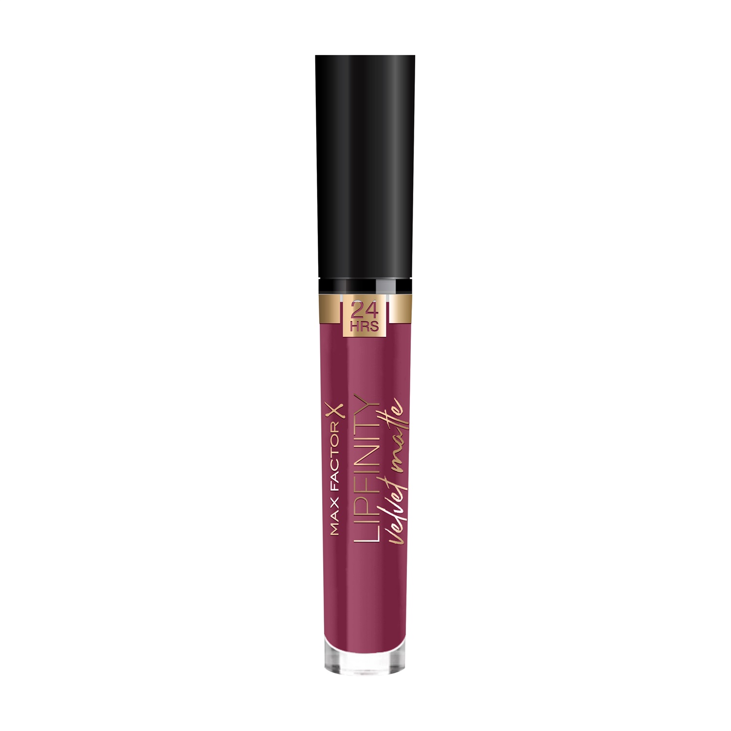Max Factor Lipfinity Velvet Matte Rossetto Liquido 24H Idratante Waterproof No Transfer 050 Satin Berry 3.5 ml