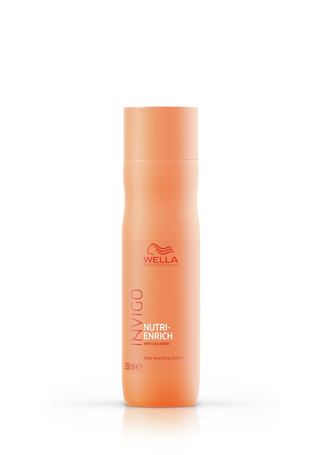 Wella Professionals INVIGO Nutri Enrich Deep Nourishing Shampoo 250 ml con Bacche di Goji - Nutriente per Capelli Secchi e Stressati