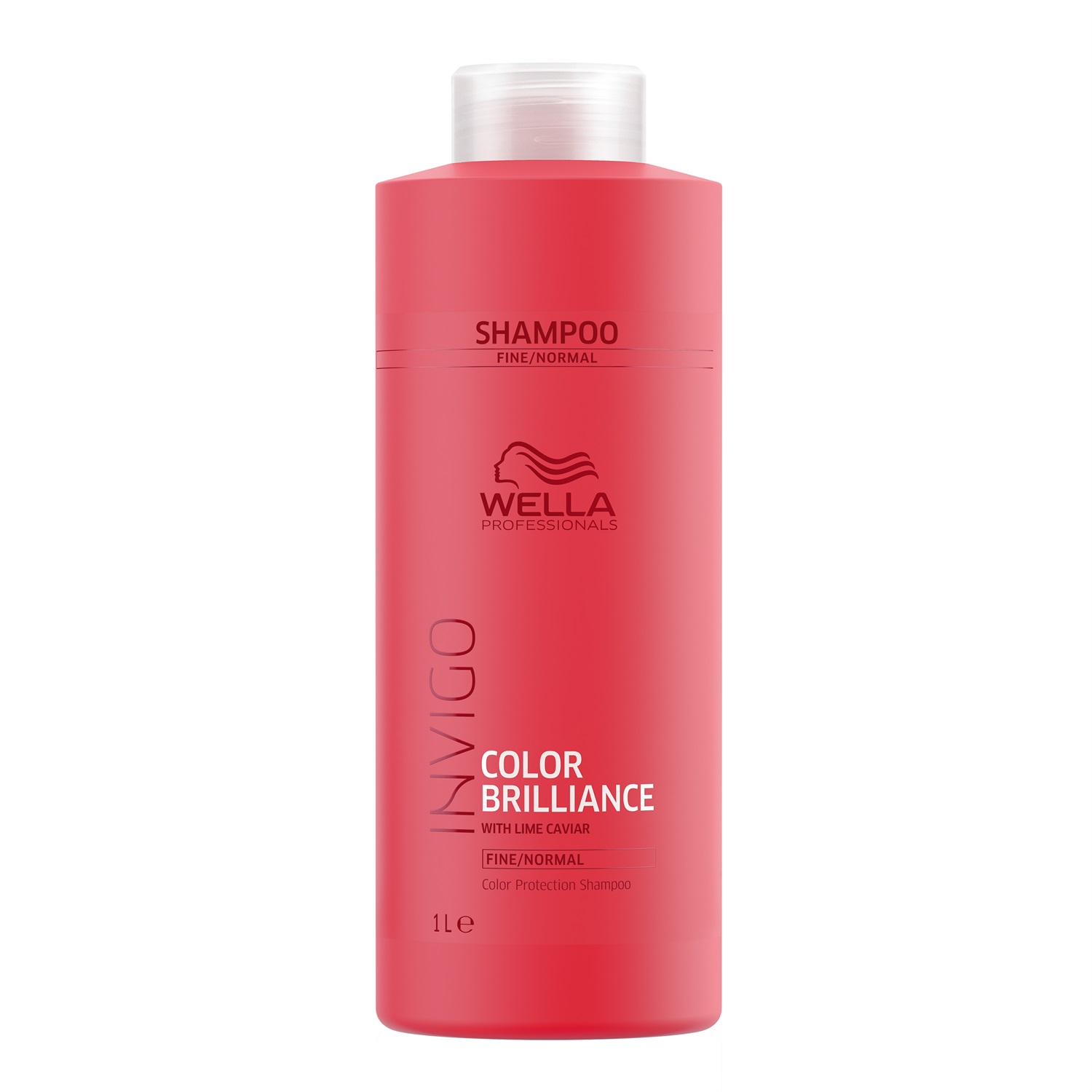 Wella Professionals Invigo Color Brilliance Shampoo per Capelli Normali e Fini 1000ml - Protezione Colore e Brillantezza