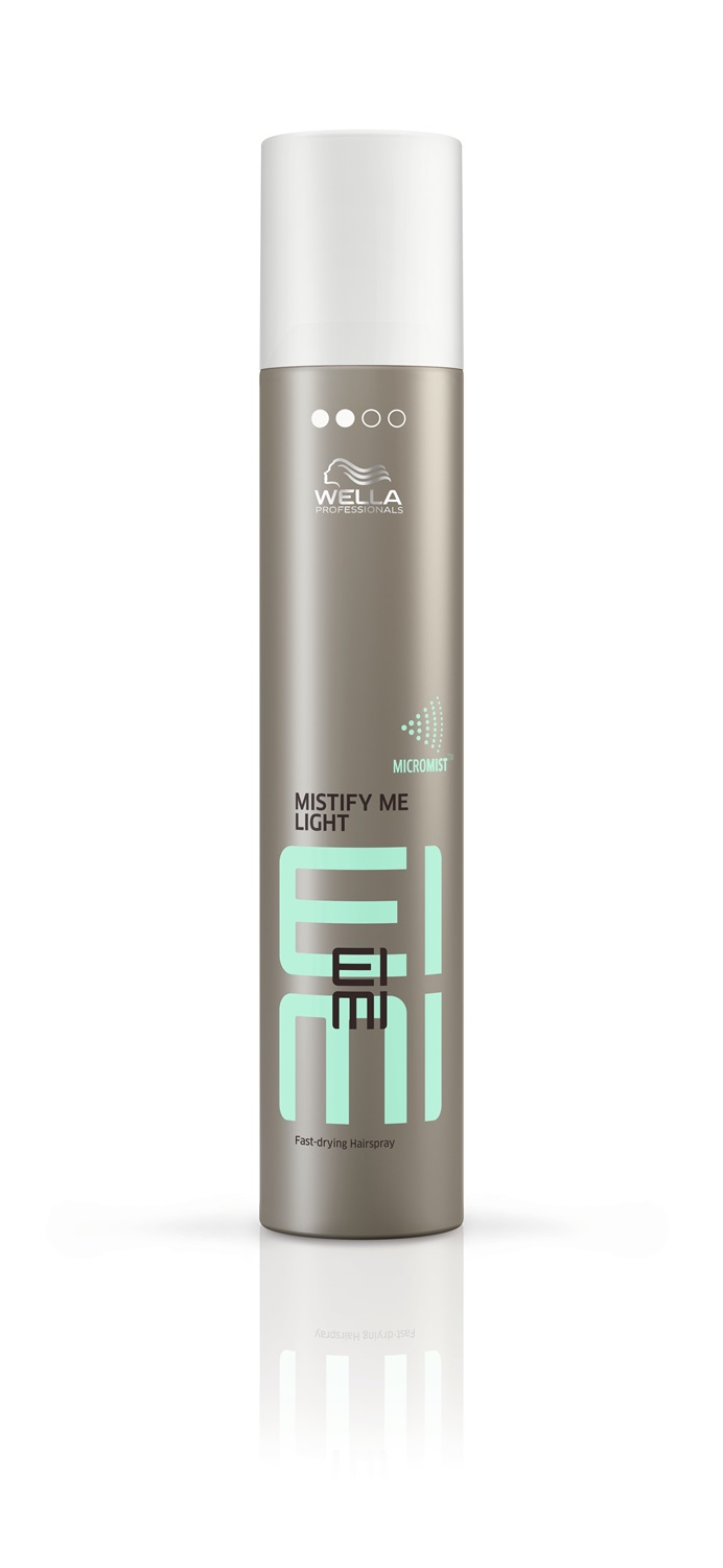 Wella Professionals EIMI Mistify Me Light Spray Modellante Leggero 300ml - Tenuta Morbida e Naturale con Tecnologia Micro-Mist