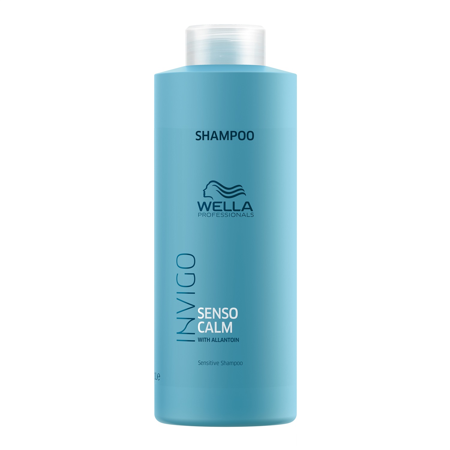 Wella Invigo Senso Calm Shampoo Lenitivo per Cuoio Capelluto Sensibile 1000 ml - Formula con Allantoina e Ingredienti Rinfrescanti