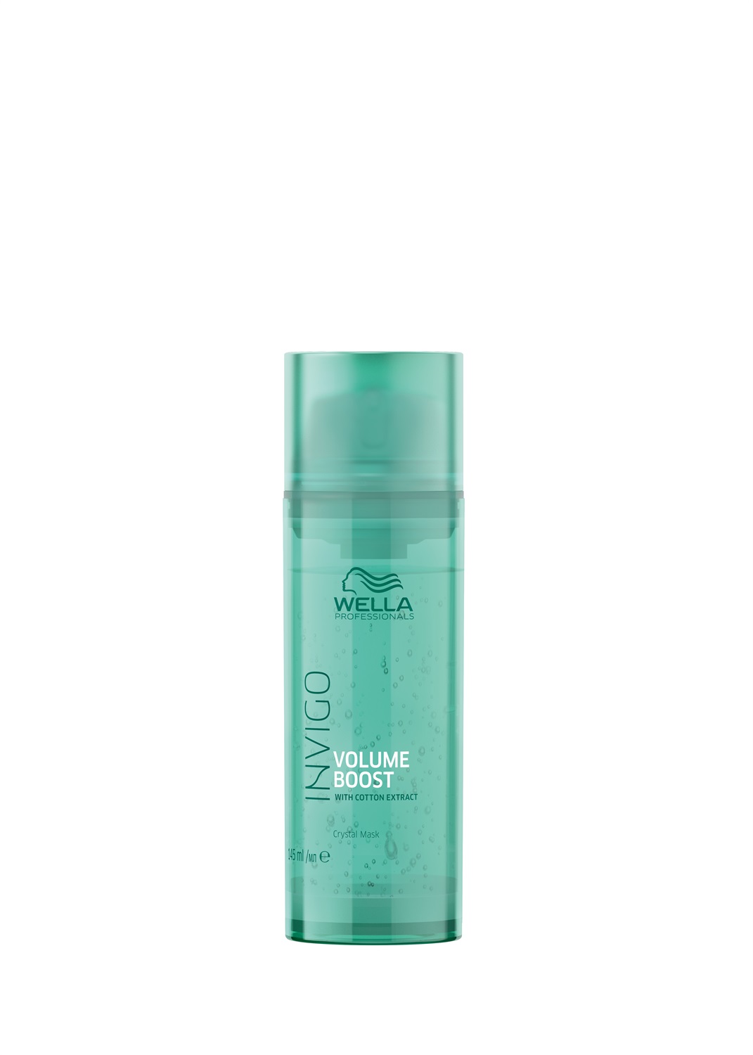 Wella Professionals INVIGO Volume Boost Crystal Mask 145ml - Trattamento Volumizzante con Estratto di Cotone