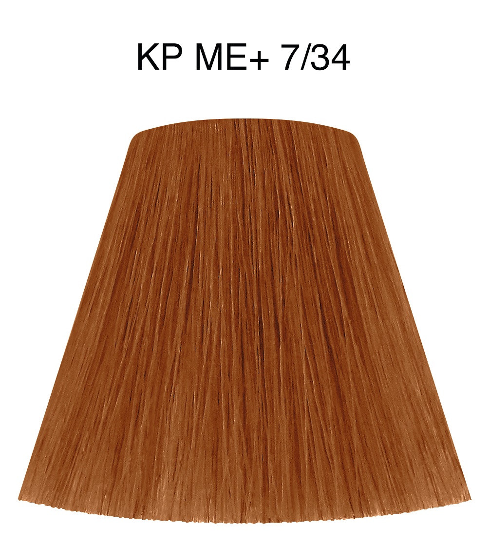 Wella Koleston Perfect Me Vibrant Reds 7/34 - Colorazione Permanente 60ml con Tecnologia Pure Balance e ME