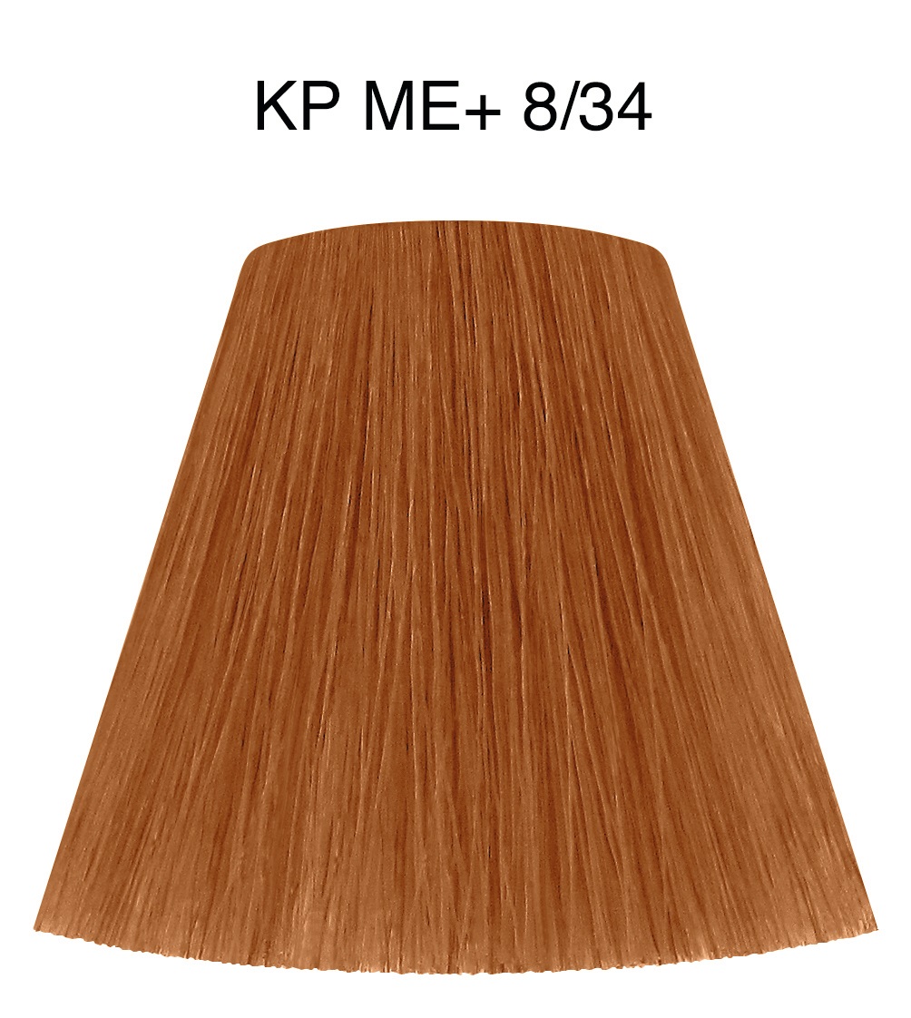 Wella Koleston Perfect Me 8/34 Biondo Chiaro Oro Ramato 60ml - Colorazione Permanente con Tecnologia Pure Balance e ME