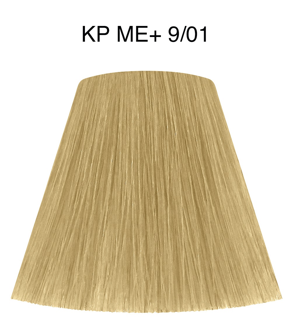 Wella Koleston Perfect ME 9/01 Biondo Chiarissimo Naturale Cenere 60ml - Colorazione Permanente con Tecnologia Pure Balance e ME