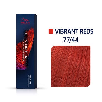Wella Koleston Perfect Me 77/44 Mittelblond-Int. Rot-Intensiv - Colore per Capelli 60 ml