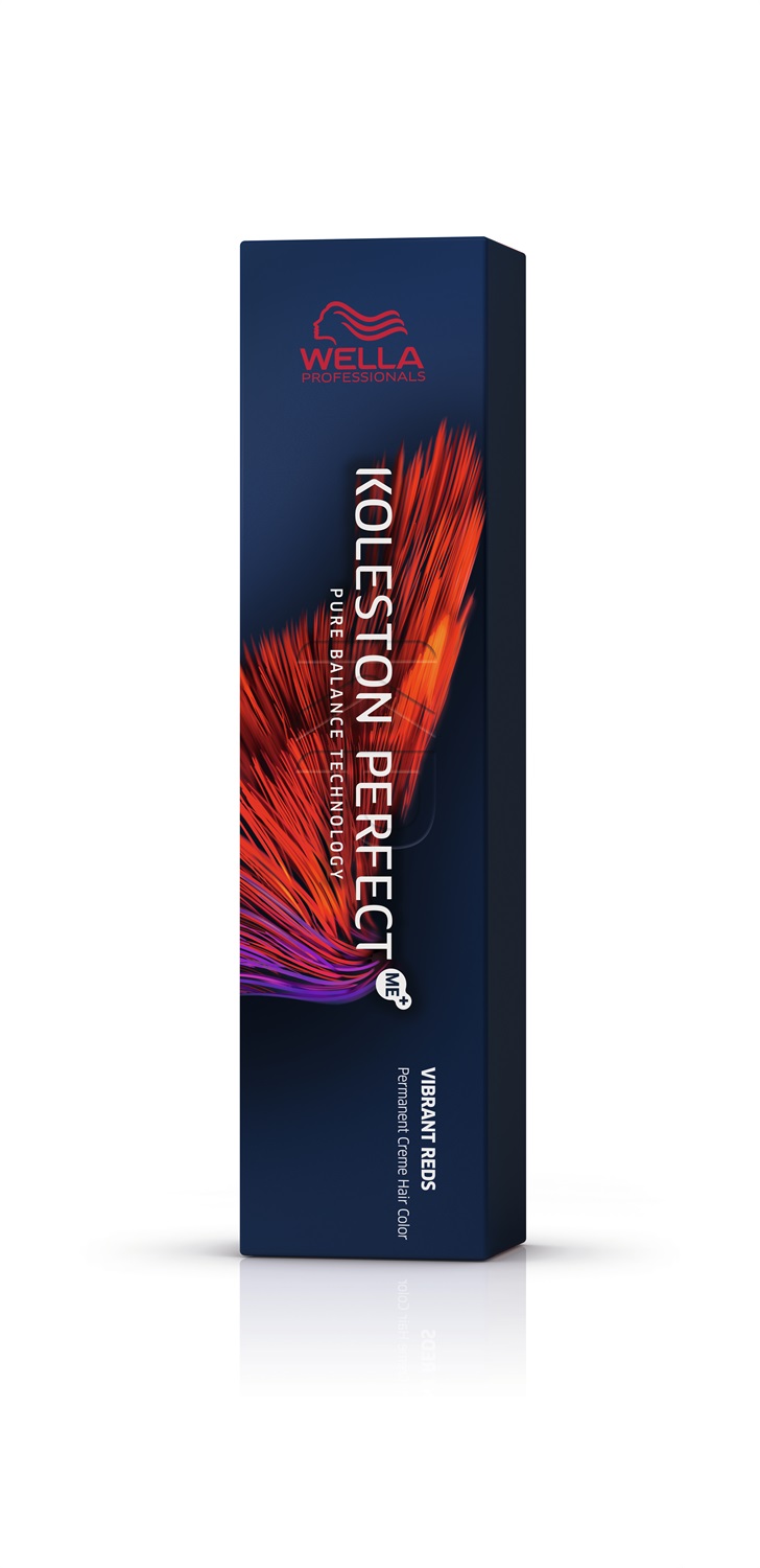Wella Koleston Perfect Me Vibrant Reds 66/55 - Colorazione permanente 60 ml con tecnologia Pure Balance e ME