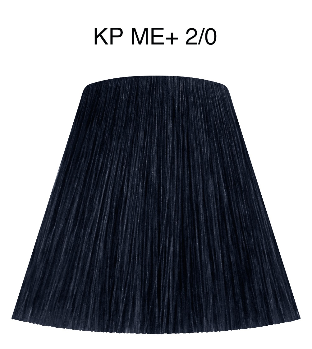 Wella Koleston Perfect ME Colorazione Permanente Nero 2/0 60ml - Colore Puro e Luminoso con Tecnologia Pure Balance e ME