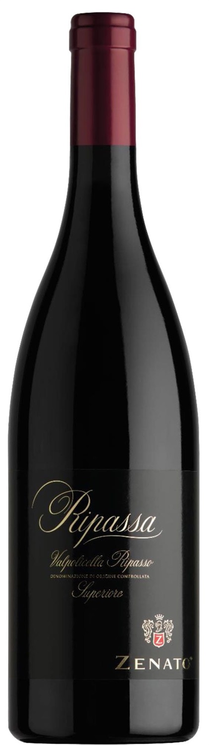 Zenato Valpolicella Ripasso Superiore DOC 2020 - Vino Rosso 0,75 L Vellutato e Strutturato