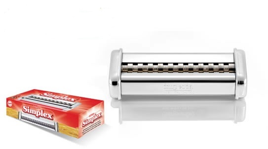 Imperia Simplex T.6 Accessorio per Macchina per Pasta in Acciaio Inox - Tagliapasta per Pappardelle 32mm